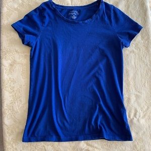 5/$30 Sonoma, Size S, royal blue tee.